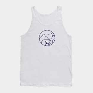 Minimal abstract Tank Top